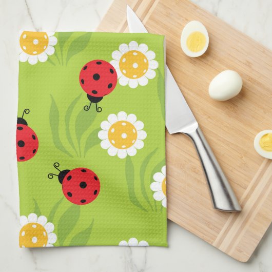 Frühlingserregung Geschirrtuch (Viertel Falte)