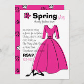 Frühlingserscheinung Einladung (Vorne/Hinten)