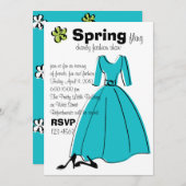 Frühlingserscheinung Einladung (Vorne/Hinten)