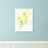 Frühlingsertrag Leinwanddruck (Insitu (Holzboden))