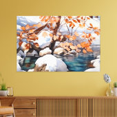 Frühlingserwachen Leinwanddruck (Insitu (Wohnzimmer))