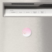 Frühlingserwachen mit rosa Kirschblüten Magnet (In Situ (Geschirrspüler))