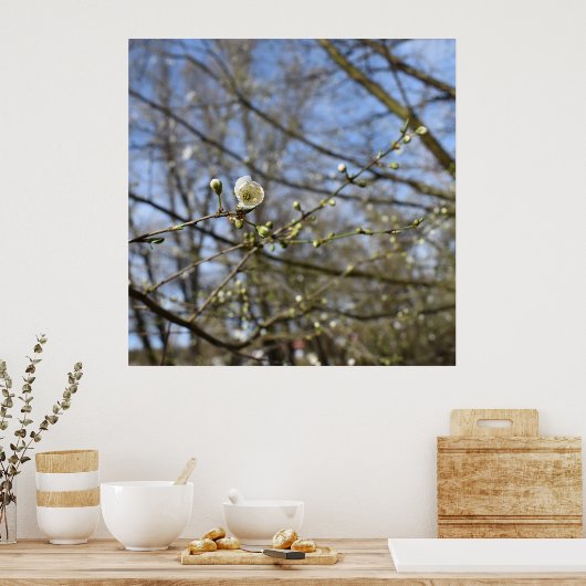 Frühlingserwachen Poster (Küche)