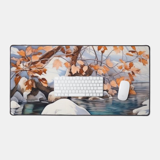 Frühlingserwachen Schreibtischunterlage (Tastatur & Maus)