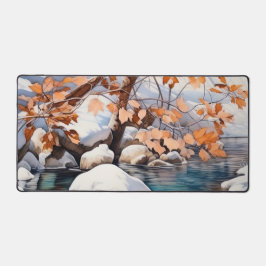 Frühlingserwachen Schreibtischunterlage