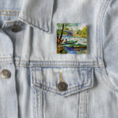 Frühlingserwachen Vincent van Gogh Button (Beispiel)