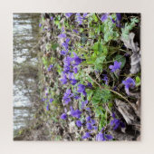 Frühlingserwachen , Waldbrände , Blume , März Veil Puzzle (Vertikal)