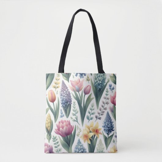 Frühlingserwachen zu Ostern Tasche (Vorderseite)