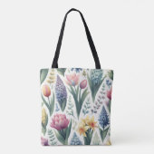 Frühlingserwachen zu Ostern Tasche (Rückseite)