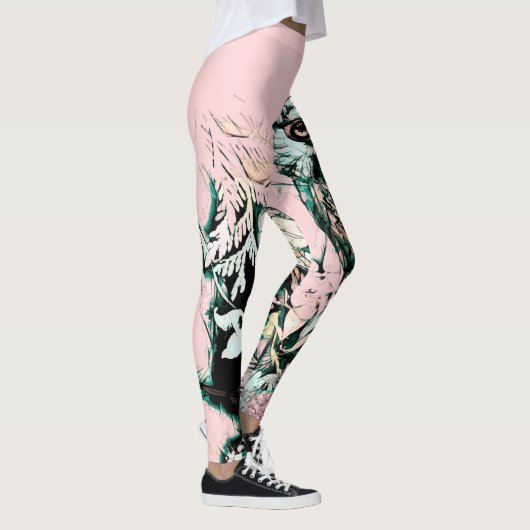 Frühlingseule Leggings (Rechts)