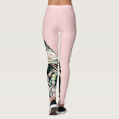 Frühlingseule Leggings (Rückseite)