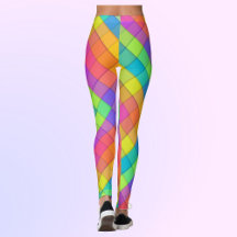 Frühlingsfarbblöcke der Farbe XS - XL-Leggings