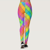 Frühlingsfarbblöcke der Farbe XS - XL-Leggings Leggings (Rückseite)