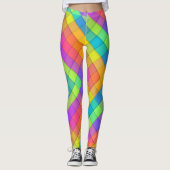 Frühlingsfarbblöcke der Farbe XS - XL-Leggings Leggings (Vorderseite)