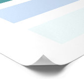 Frühlingsfarbdiagramm-Poster Poster (Ecke)