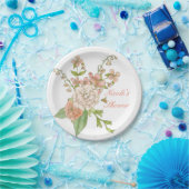 Frühlingsfarbe Blume Bouquet Papierplatte Pappteller (Party)