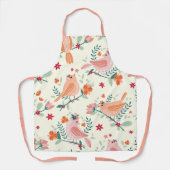 Frühlingsfarbe Farbe Bläschen Muster Schürze (Vorderseite)