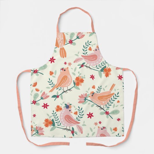 Frühlingsfarbe Farbe Bläschen Muster Schürze (Vorderseite)