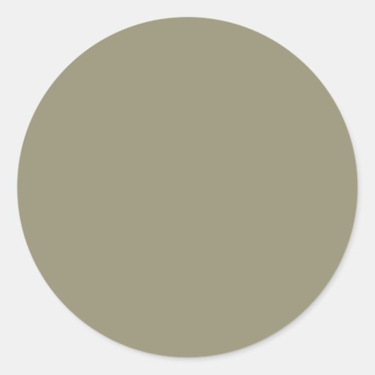 Frühlingsfarbe Grün Runder Aufkleber (Vorderseite)