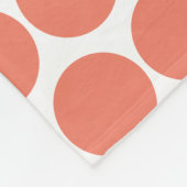 Frühlingsfarbe Pink Fleecedecke (Ecke)