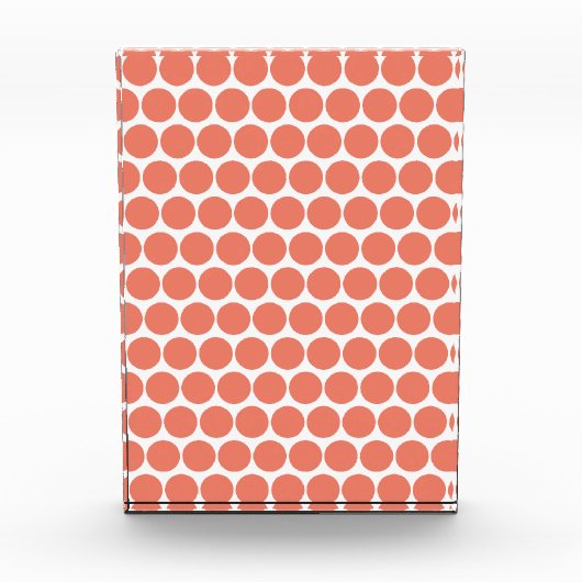 Frühlingsfarbe Pink Fotoblock (Vorderseite)