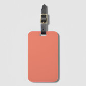 Frühlingsfarbe Pink Gepäckanhänger (Vorderseite Vertikal)
