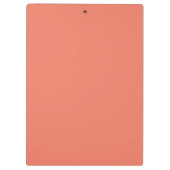 Frühlingsfarbe Pink Klemmbrett (Rückseite)