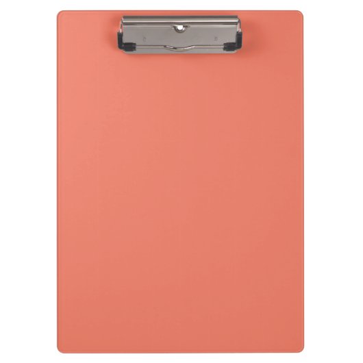 Frühlingsfarbe Pink Klemmbrett (Vorderseite)