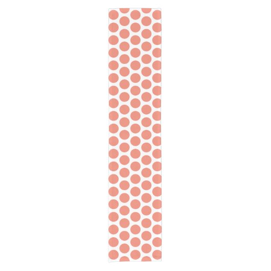 Frühlingsfarbe Pink Kurzer Tischläufer (Vorderseite)