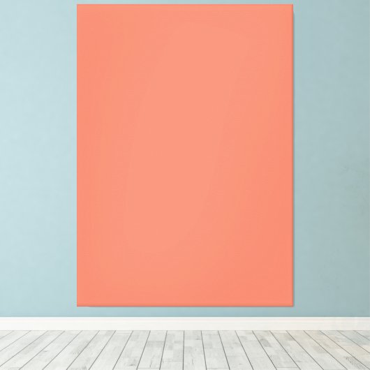 Frühlingsfarbe Pink Leinwanddruck (Insitu (Holzboden))