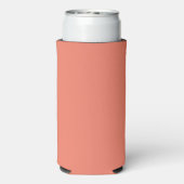 Frühlingsfarbe Pink Selters Dosenkühler (Seltzer Rückseite)