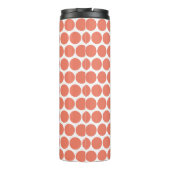 Frühlingsfarbe Pink Thermosbecher (Rückseite)
