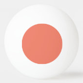 Frühlingsfarbe Pink Tischtennisball (Rückseite)