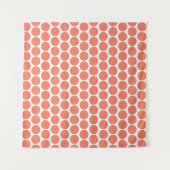 Frühlingsfarbe Pink Wandteppich (Vorderseite (Horizontal))