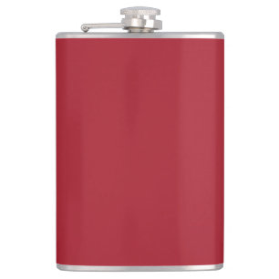 Frühlingsfarbe rot flachmann