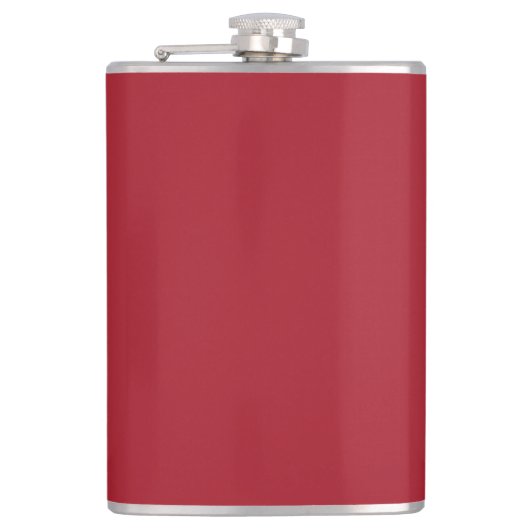 Frühlingsfarbe rot flachmann (Vorderseite)