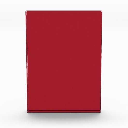 Frühlingsfarbe rot fotoblock (Vorderseite)