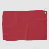Frühlingsfarbe rot golfhandtuch (Horizontal)