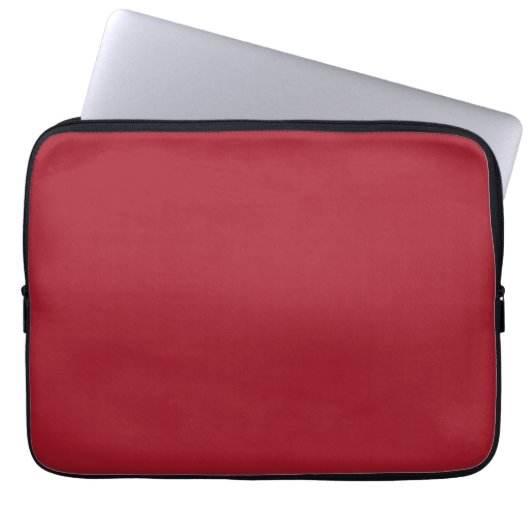 Frühlingsfarbe rot laptopschutzhülle (Vorderseite)