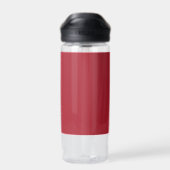 Frühlingsfarbe rot trinkflasche (Rückseite)