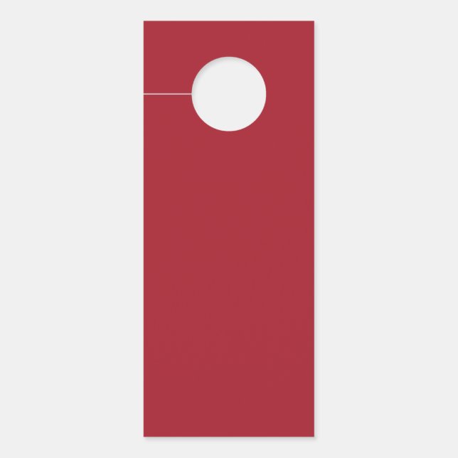 Frühlingsfarbe rot türanhänger (Vorderseite)