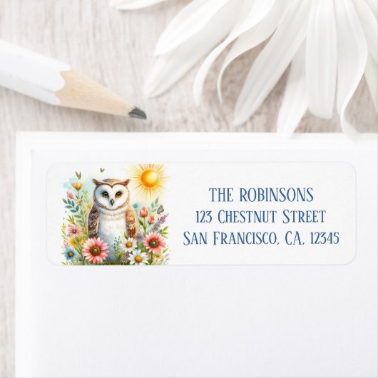 Frühlingsfarbe Rücksendeadresse (Insitu)