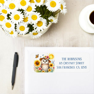 Frühlingsfarbe Rücksendeadresse