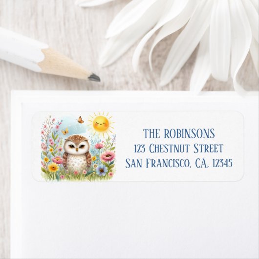 Frühlingsfarbe Rücksendeadresse (Insitu)