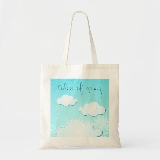 Frühlingsfarben, Beutel Tragetasche (Vorne)