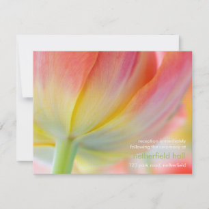 Frühlingsfarben ・ Einladung zur Hochzeitsempfehlun