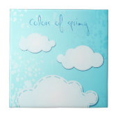 Frühlingsfarben, Fliesen (Vorderseite)