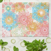 Frühlingsfarben Flower Küchentücher (Gefaltet)