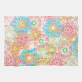 Frühlingsfarben Flower Küchentücher (Horizontal)