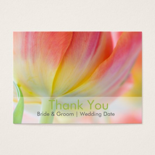 Frühlingsfarben ・ Gastgeschenk Hochzeit-Tag (Vorderseite)